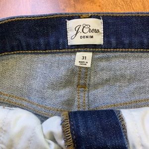 J. Crew Dark Rinse Denim Pencil Skirt